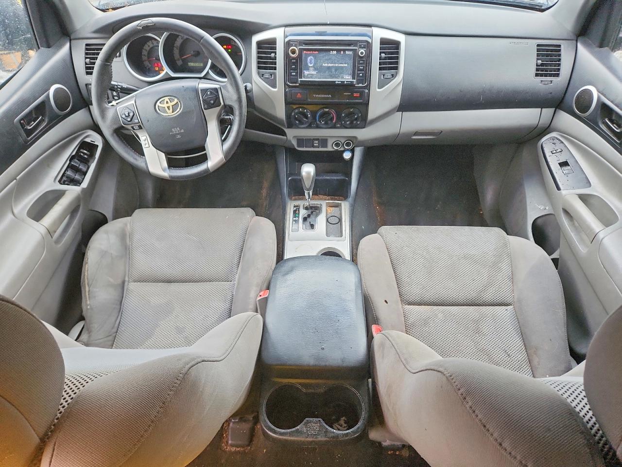 2015 Toyota Tacoma Double Cab Prerunner Black vin: 3TMJU4GN0FM185447