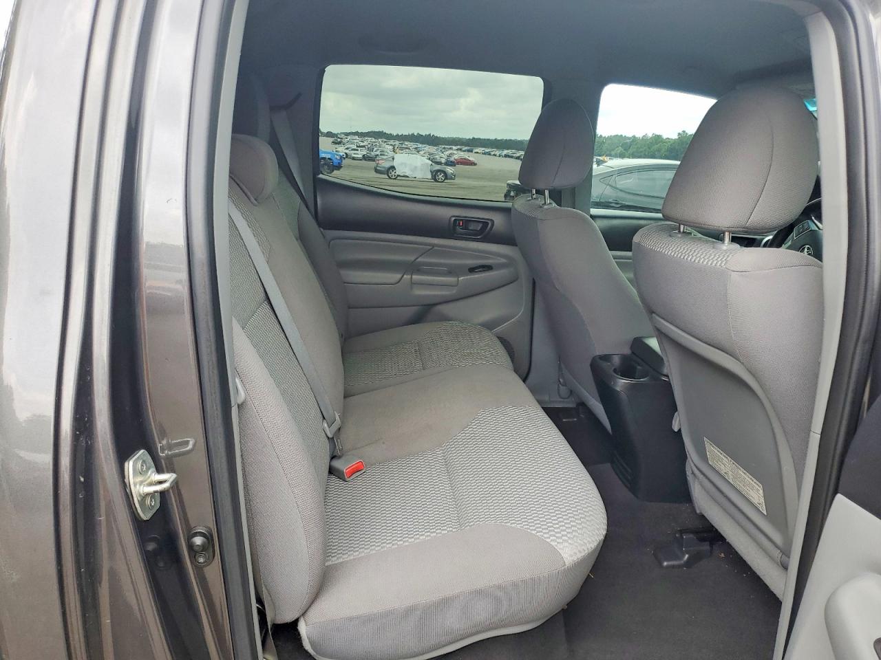 2012 Toyota Tacoma Double Cab Prerunner Gray vin: 3TMJU4GN1CM133224
