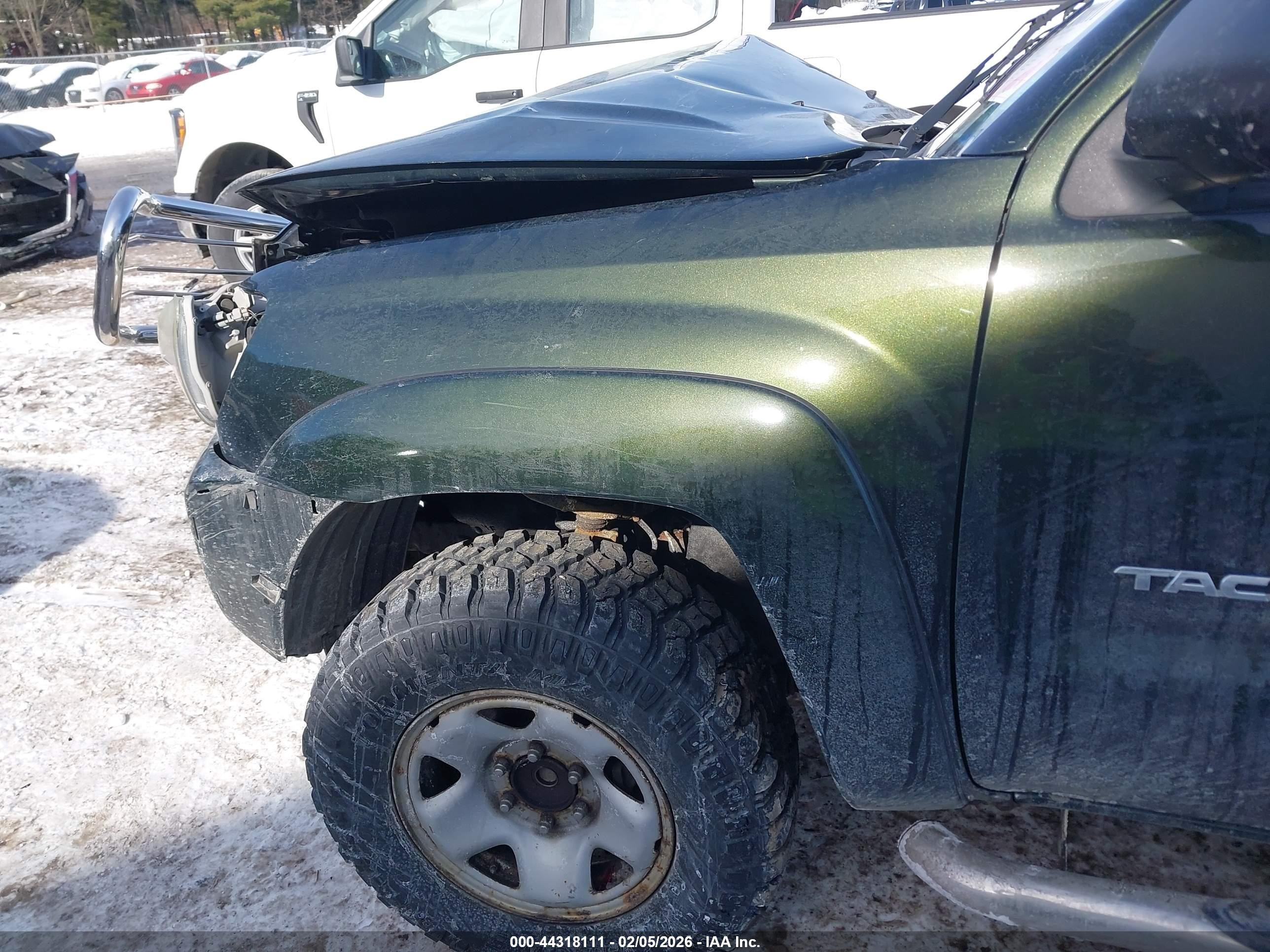 2013 Toyota Tacoma Prerunner V6 Green vin: 3TMJU4GN1DM151031