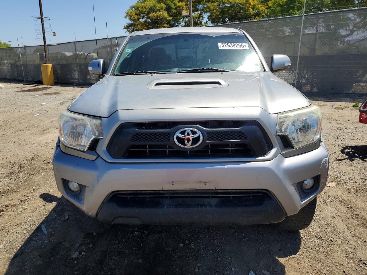 2014 Toyota Tacoma Double Cab Prerunner Gray vin: 3TMJU4GN1EM169921