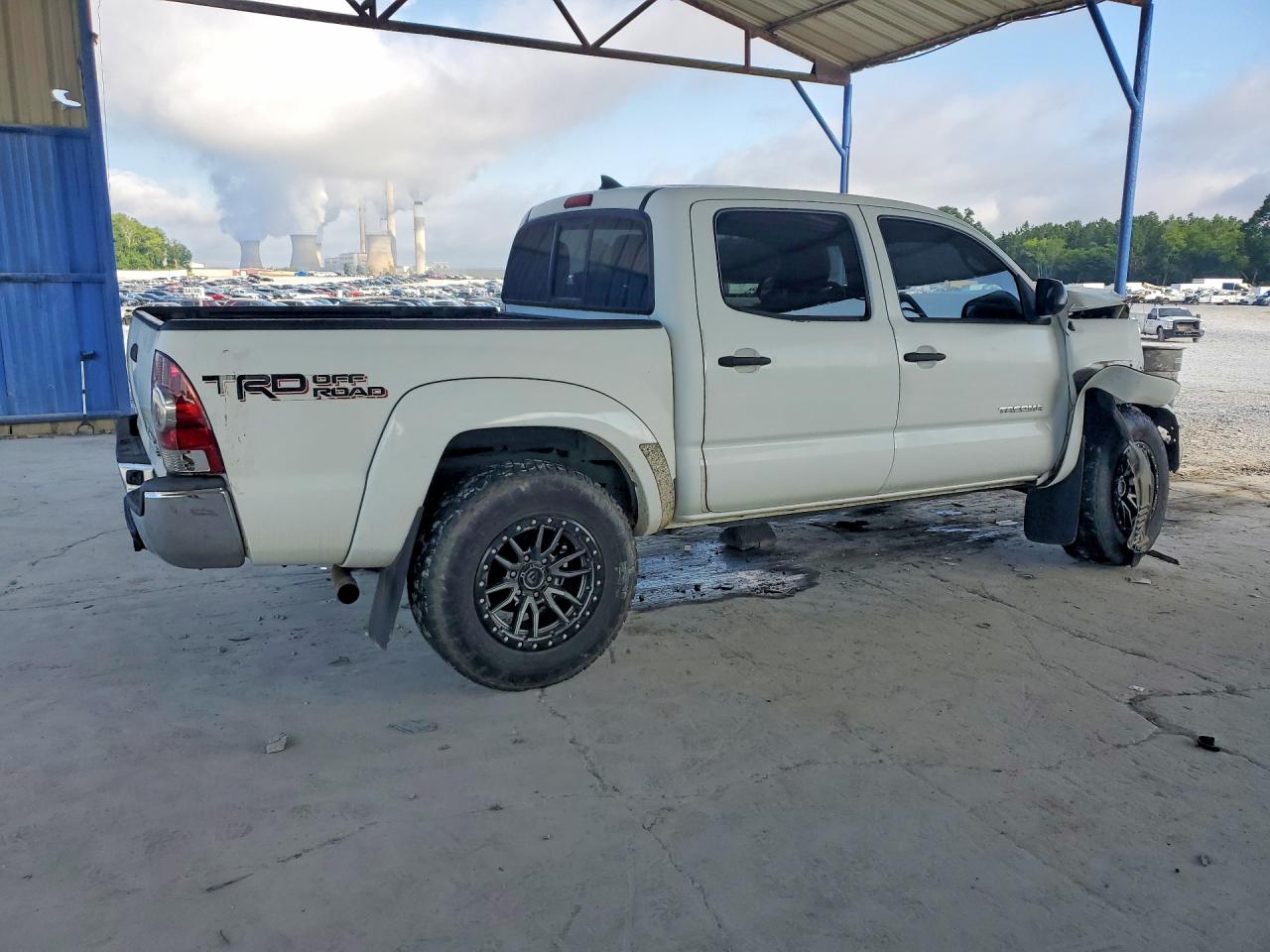 2014 Toyota Tacoma Double Cab Prerunner Белый vin: 3TMJU4GN1EM170261