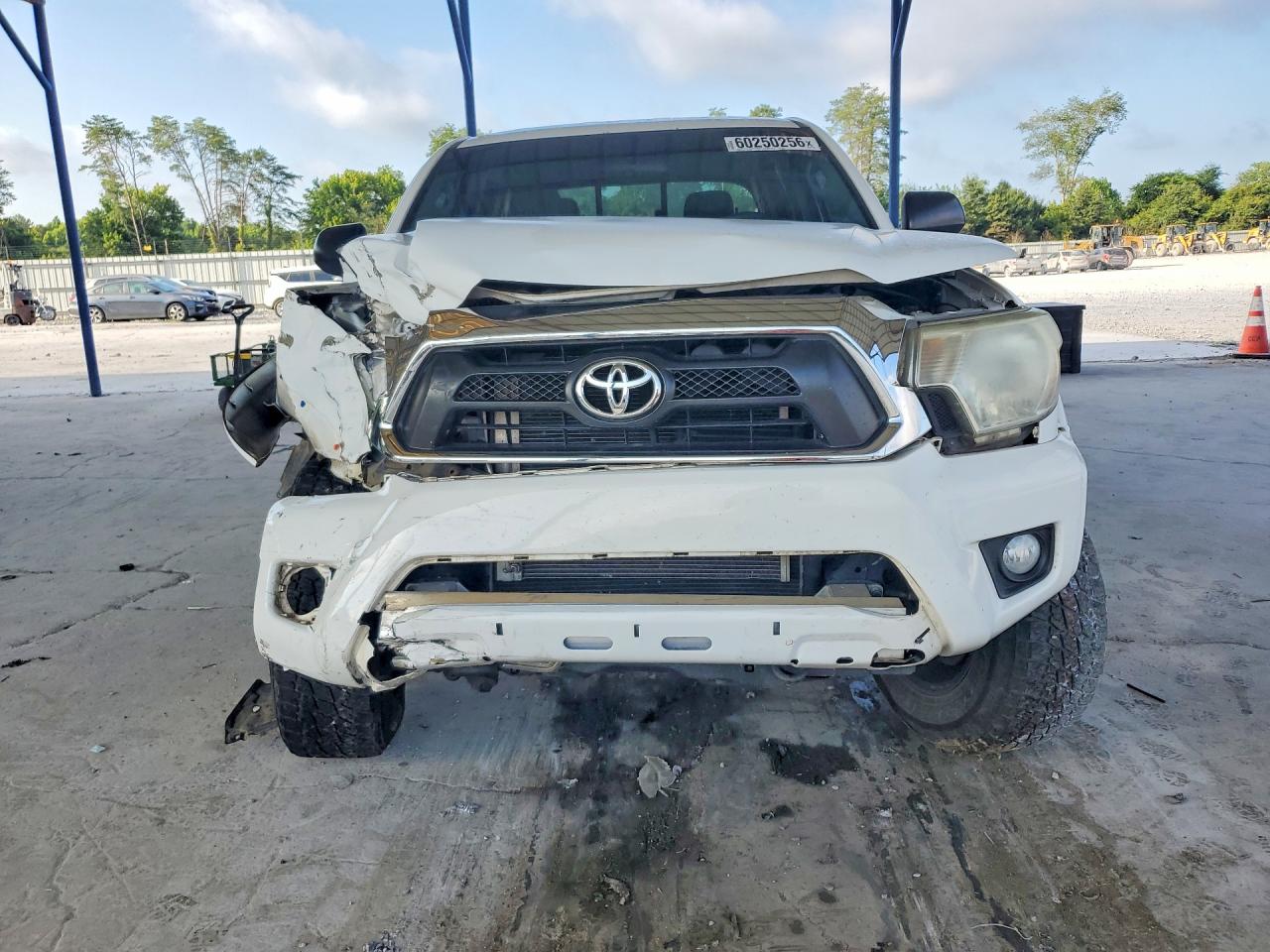 2014 Toyota Tacoma Double Cab Prerunner Белый vin: 3TMJU4GN1EM170261