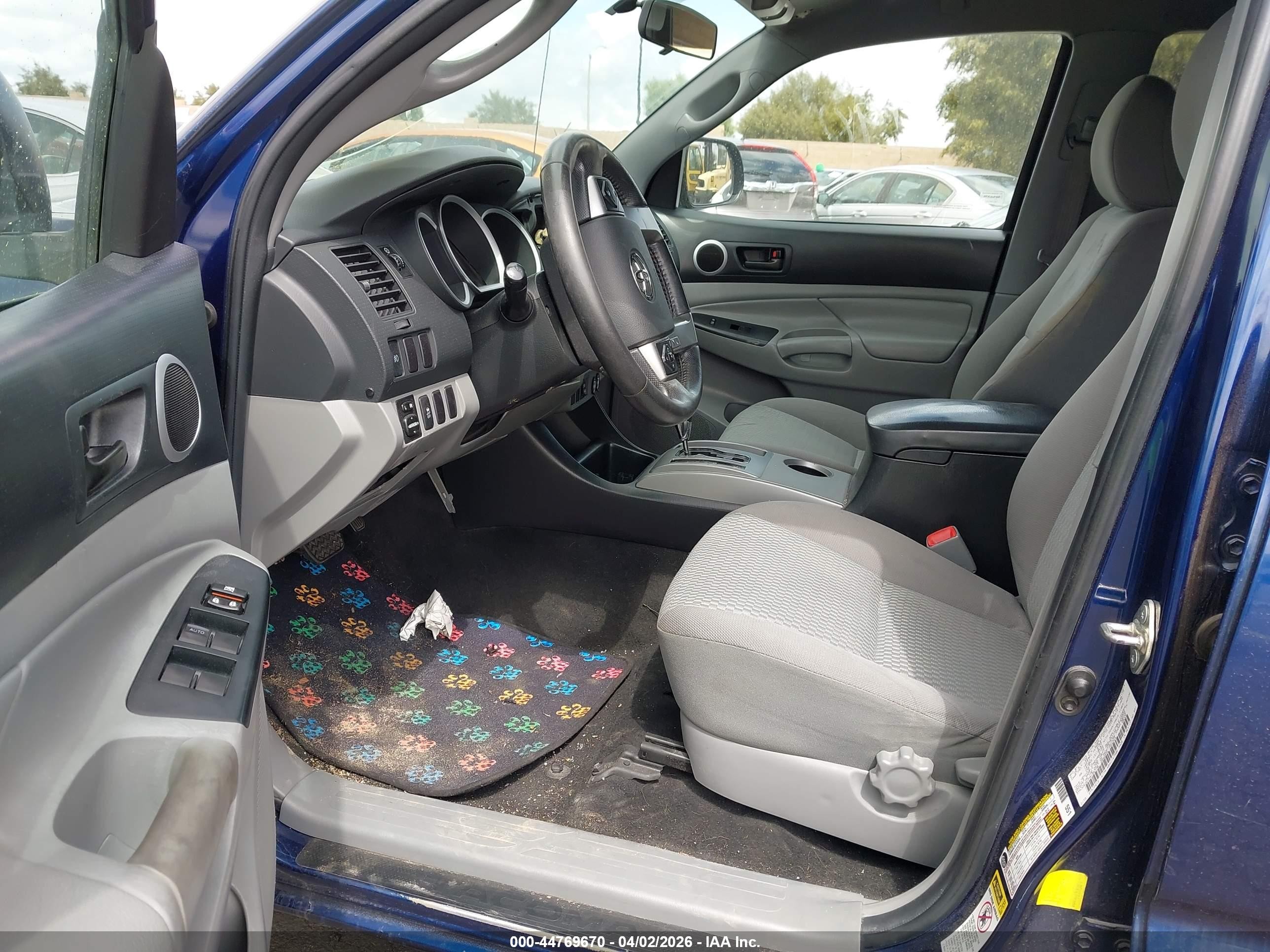 2015 Toyota Tacoma Prerunner V6 Dark Blue vin: 3TMJU4GN1FM186770