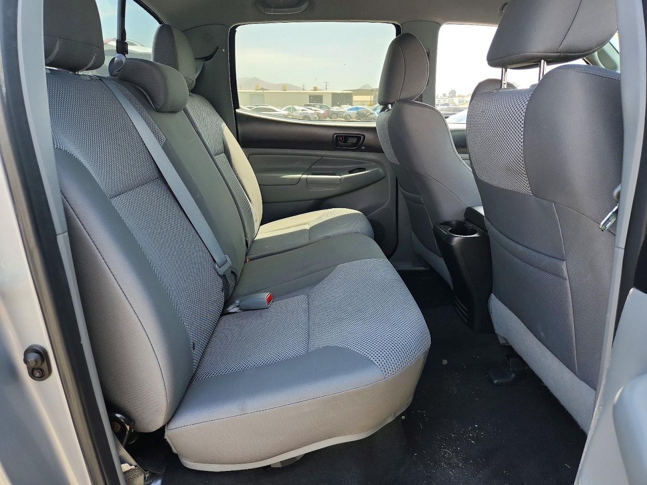 2015 Toyota Tacoma Double Cab Prerunner Серебряный vin: 3TMJU4GN1FM187529