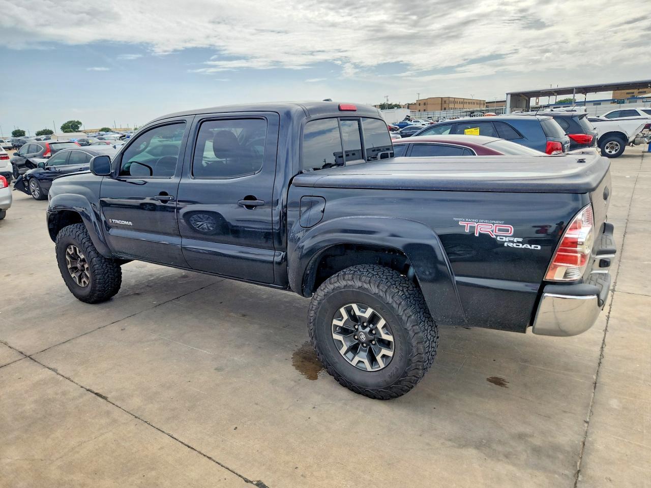 2010 Toyota Tacoma Double Cab Prerunner Black vin: 3TMJU4GN2AM103386