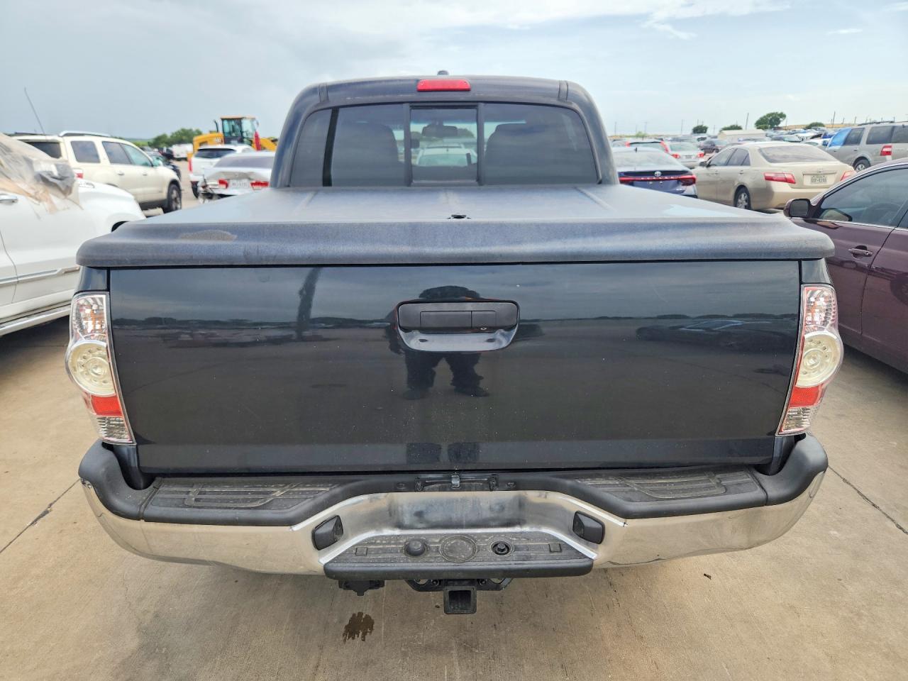 2010 Toyota Tacoma Double Cab Prerunner Black vin: 3TMJU4GN2AM103386