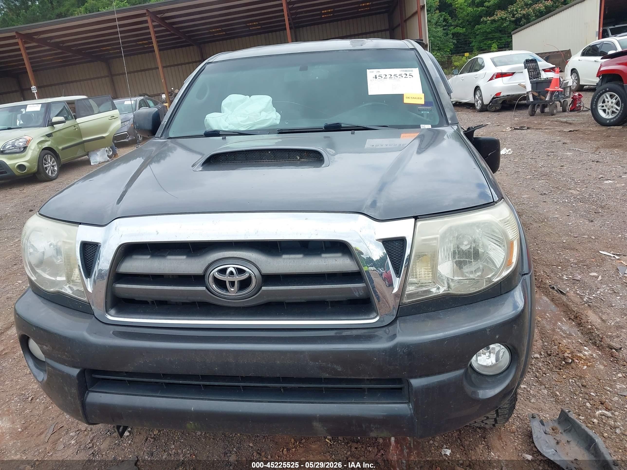 2011 Toyota Tacoma Prerunner V6 Черный vin: 3TMJU4GN2BM115006
