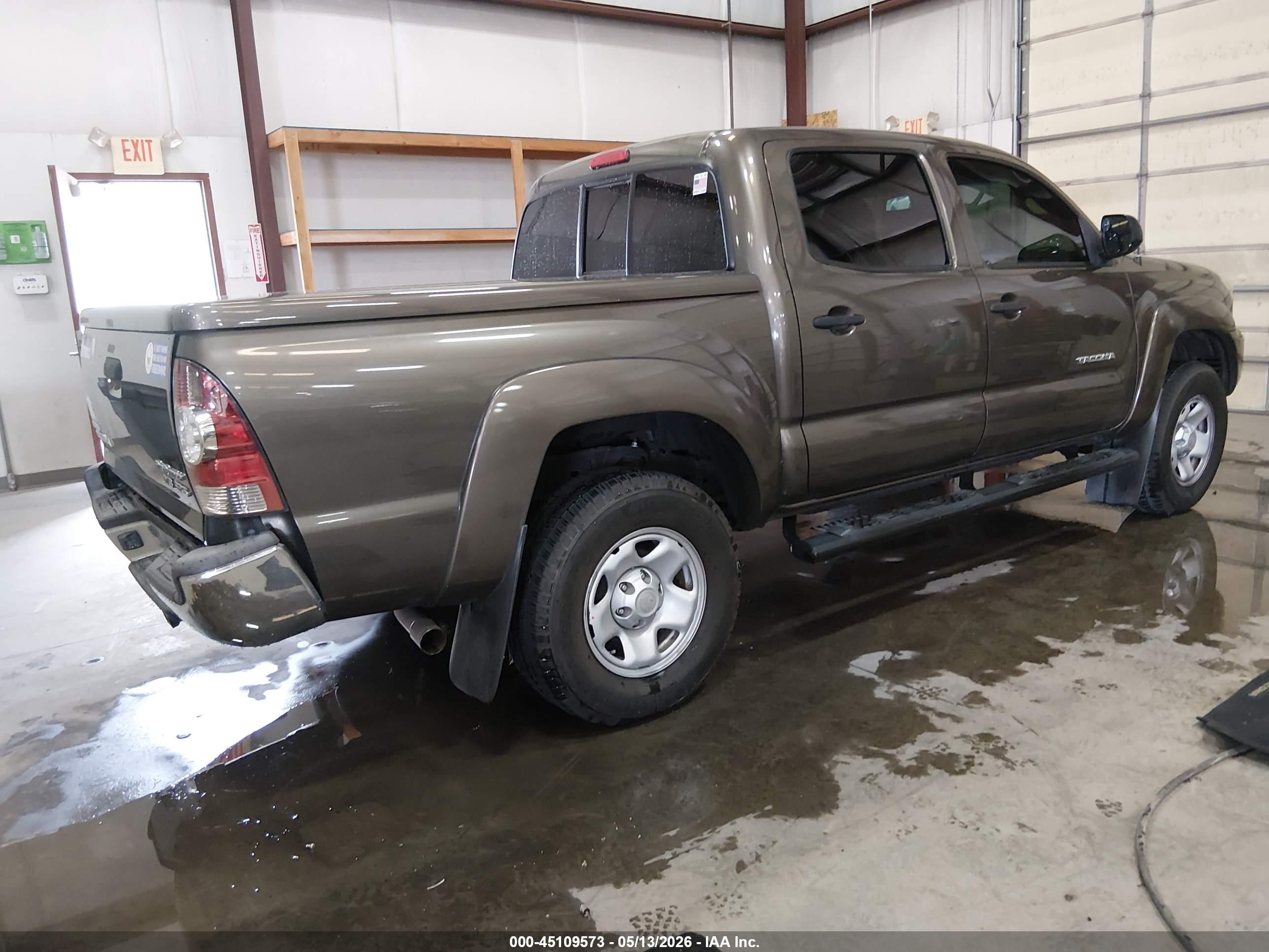 2013 Toyota Tacoma Prerunner V6 Коричневый vin: 3TMJU4GN2DM145464