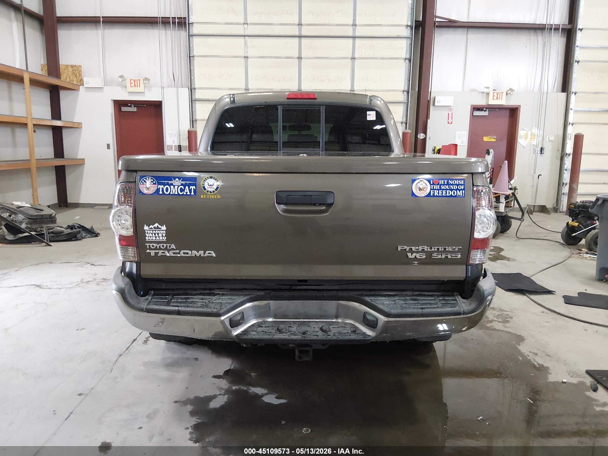 2013 Toyota Tacoma Prerunner V6 Коричневый vin: 3TMJU4GN2DM145464