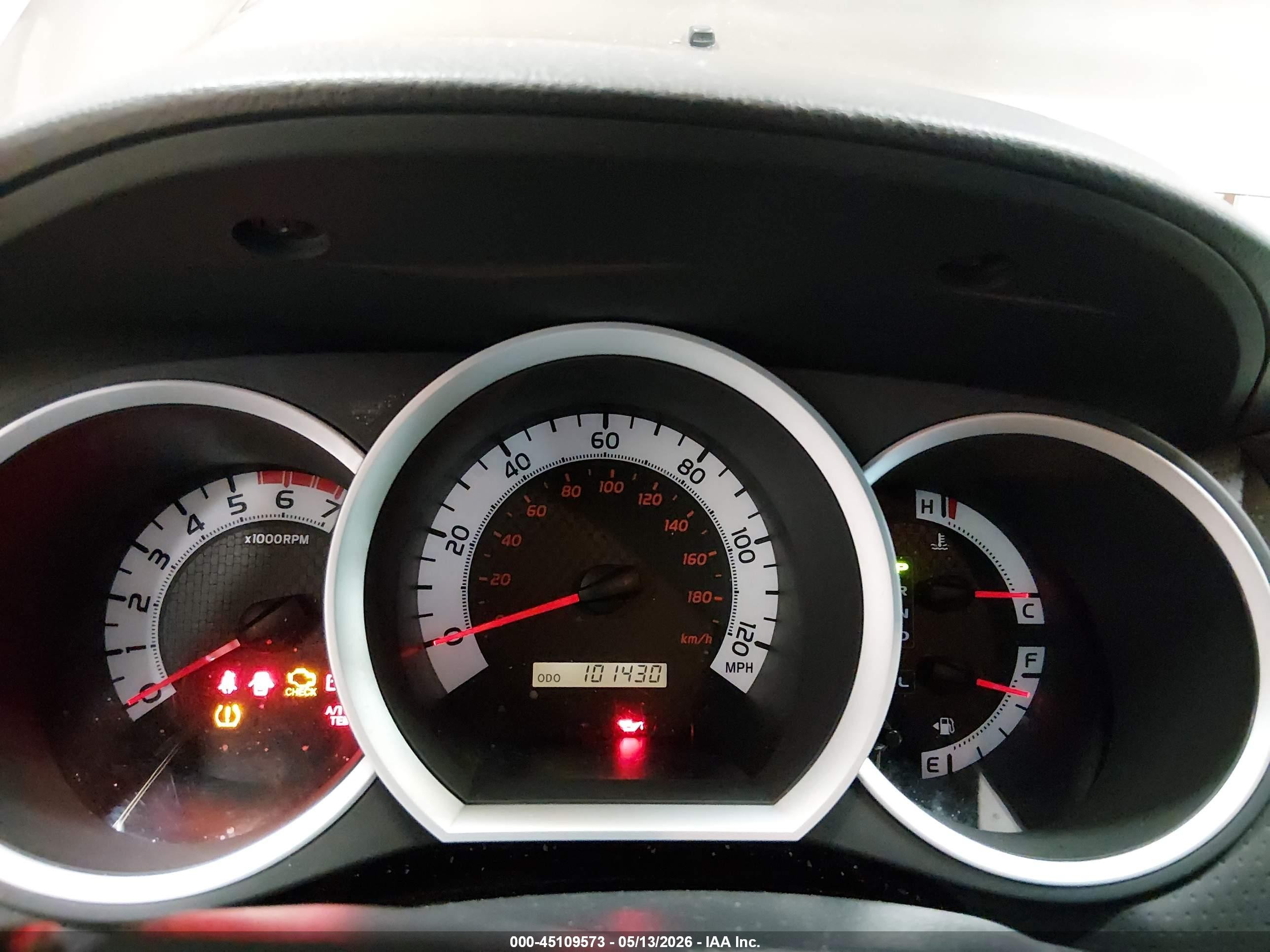 2013 Toyota Tacoma Prerunner V6 Коричневый vin: 3TMJU4GN2DM145464