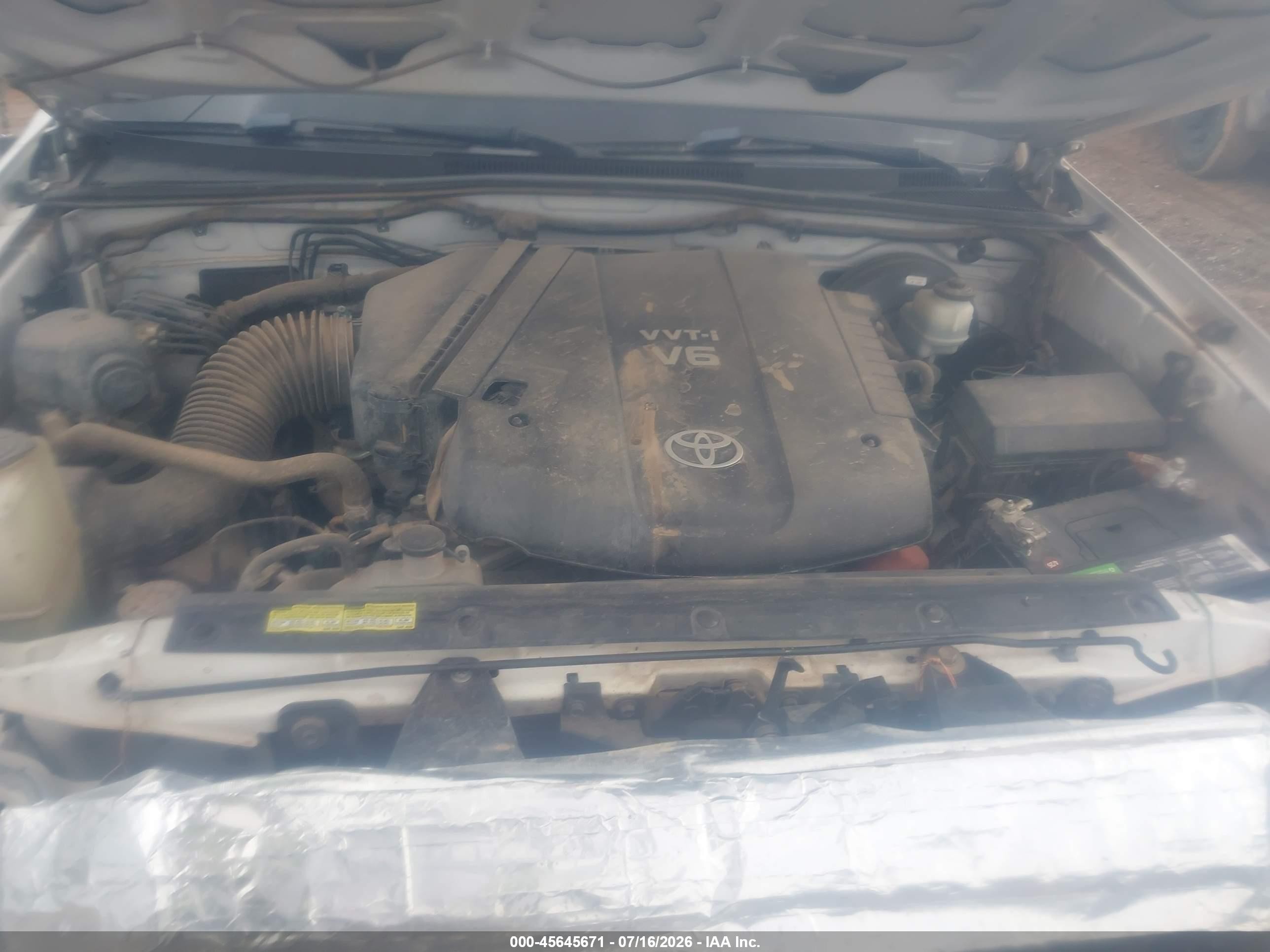 2014 Toyota Tacoma Prerunner V6 Белый vin: 3TMJU4GN2EM170673