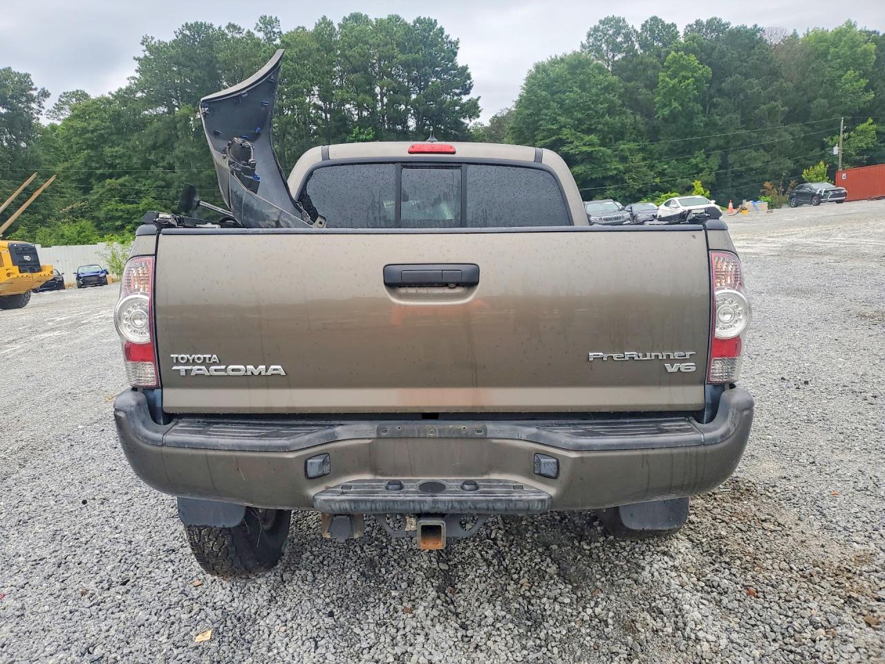 2014 Toyota Tacoma Double Cab Prerunner Tan vin: 3TMJU4GN2EM171869