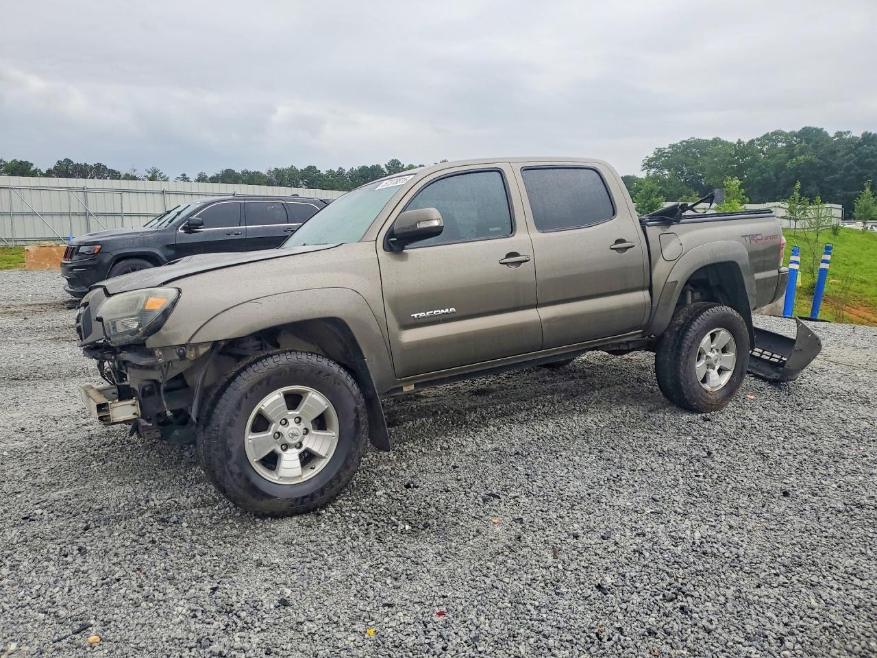 2014 Toyota Tacoma Double Cab Prerunner Желто-коричневый vin: 3TMJU4GN2EM171869
