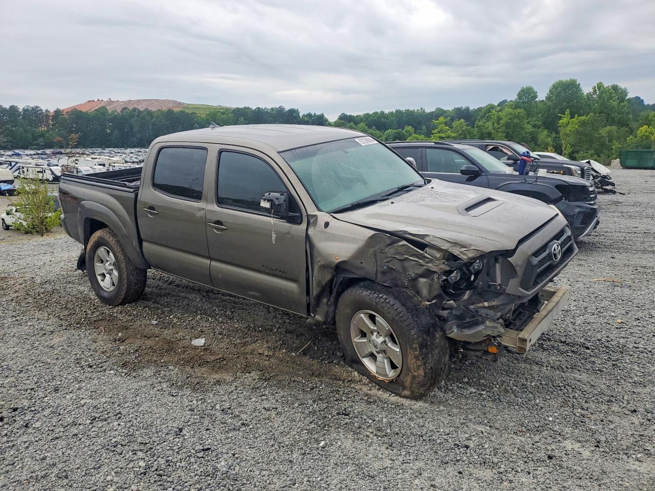 2014 Toyota Tacoma Double Cab Prerunner Tan vin: 3TMJU4GN2EM171869