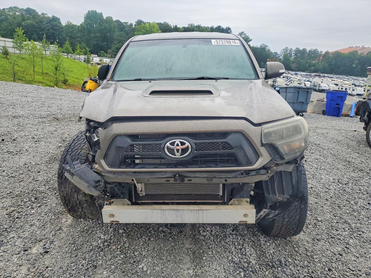 2014 Toyota Tacoma Double Cab Prerunner Tan vin: 3TMJU4GN2EM171869