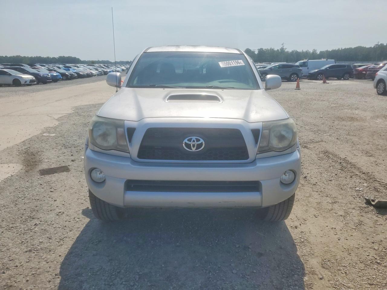 2011 Toyota Tacoma Double Cab Prerunner Серебряный vin: 3TMJU4GN3BM123728