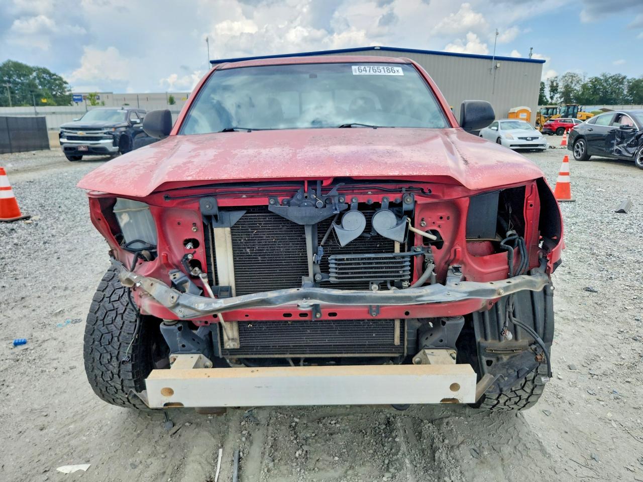 2012 Toyota Tacoma Double Cab Prerunner Red vin: 3TMJU4GN3CM134200