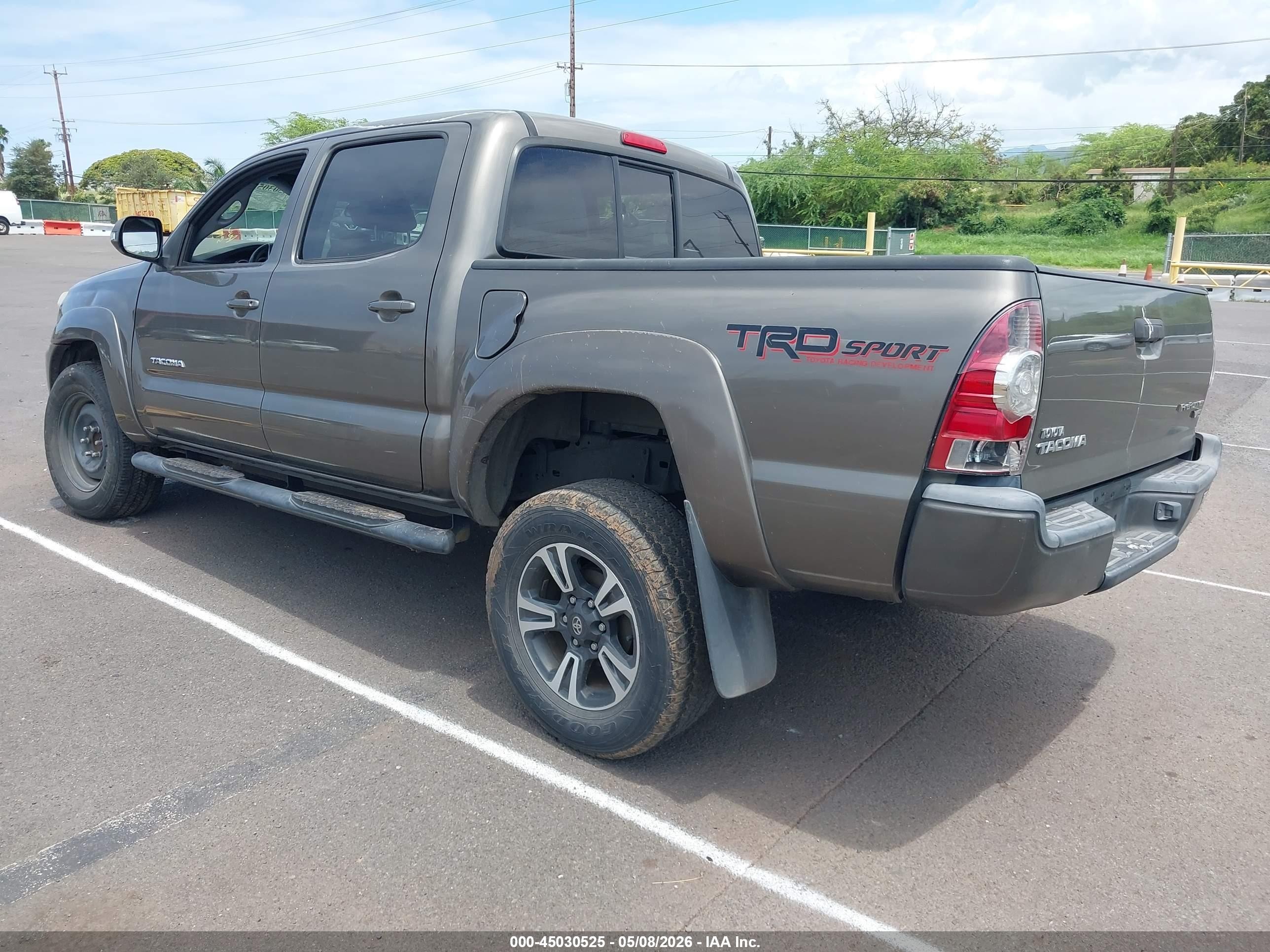 2014 Toyota Tacoma Prerunner V6 Коричневый vin: 3TMJU4GN3EM162159