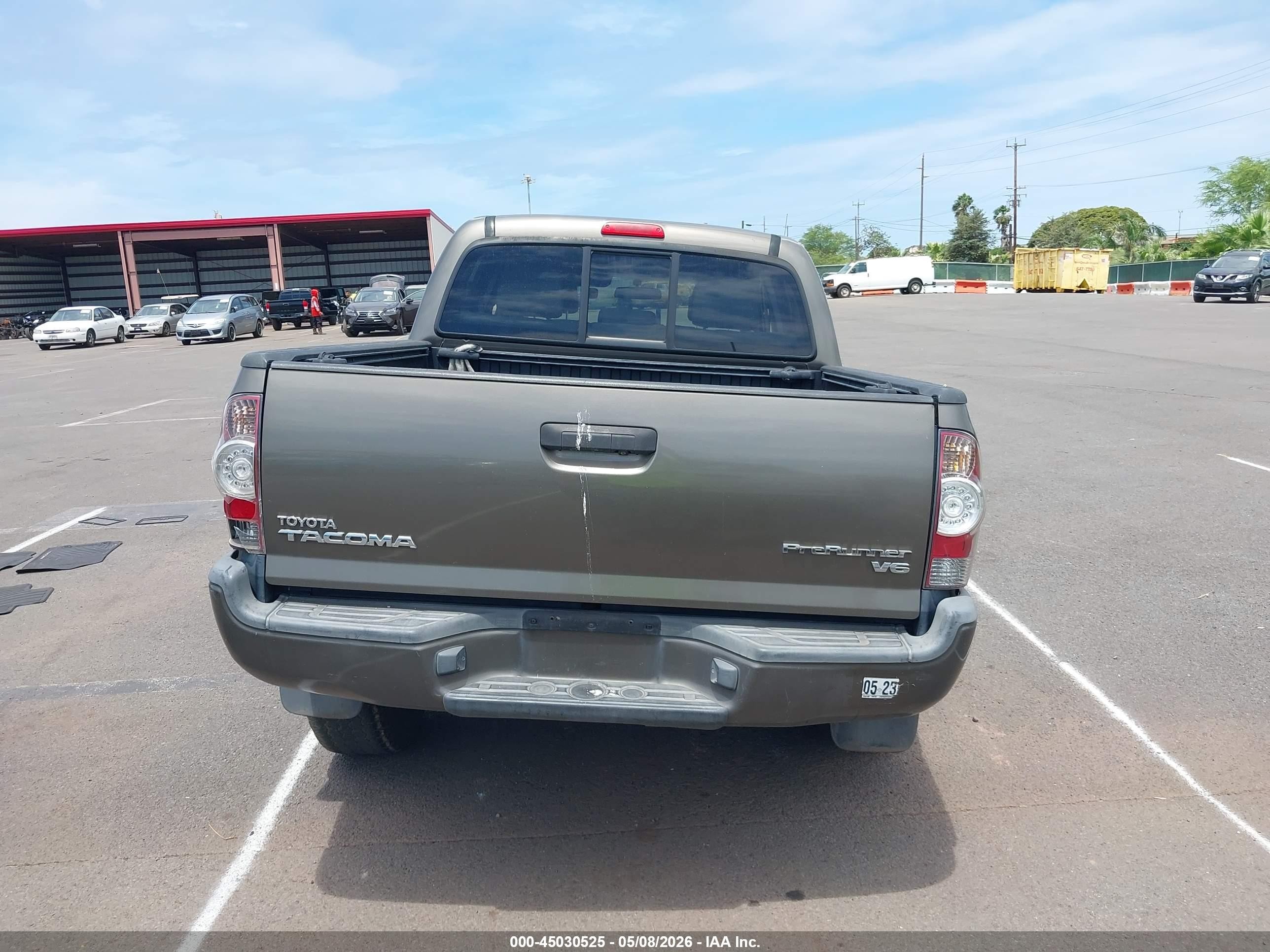 2014 Toyota Tacoma Prerunner V6 Коричневый vin: 3TMJU4GN3EM162159
