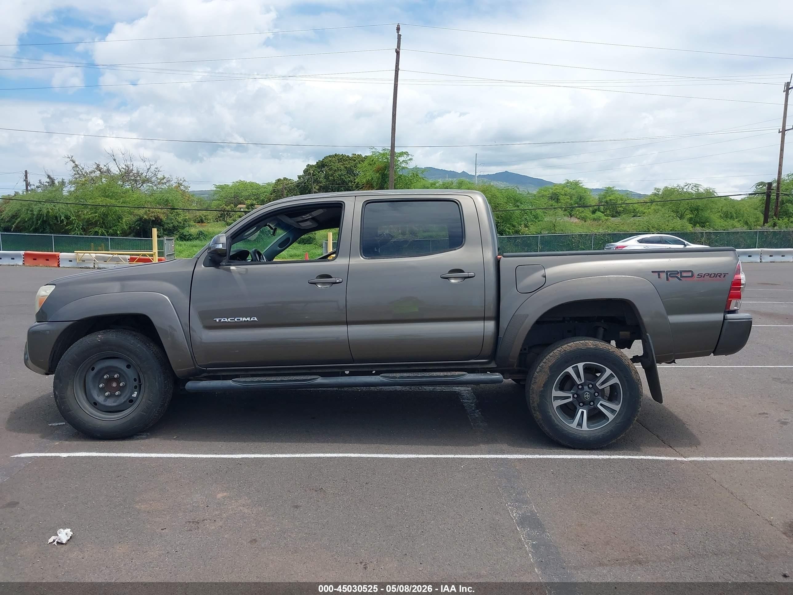 2014 Toyota Tacoma Prerunner V6 Коричневый vin: 3TMJU4GN3EM162159