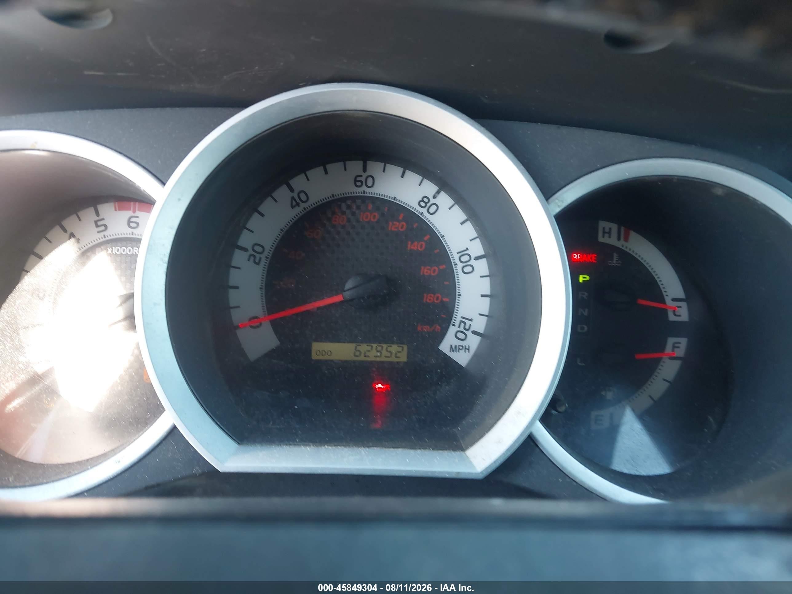 2014 Toyota Tacoma Prerunner V6 Gray vin: 3TMJU4GN3EM164283