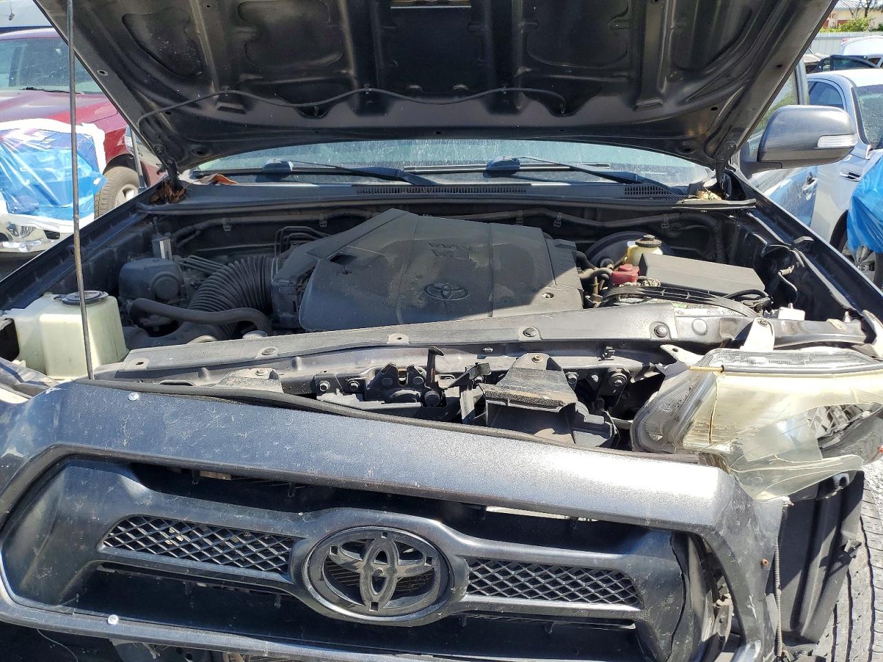 2015 Toyota Tacoma Double Cab Prerunner Gray vin: 3TMJU4GN3FM182042