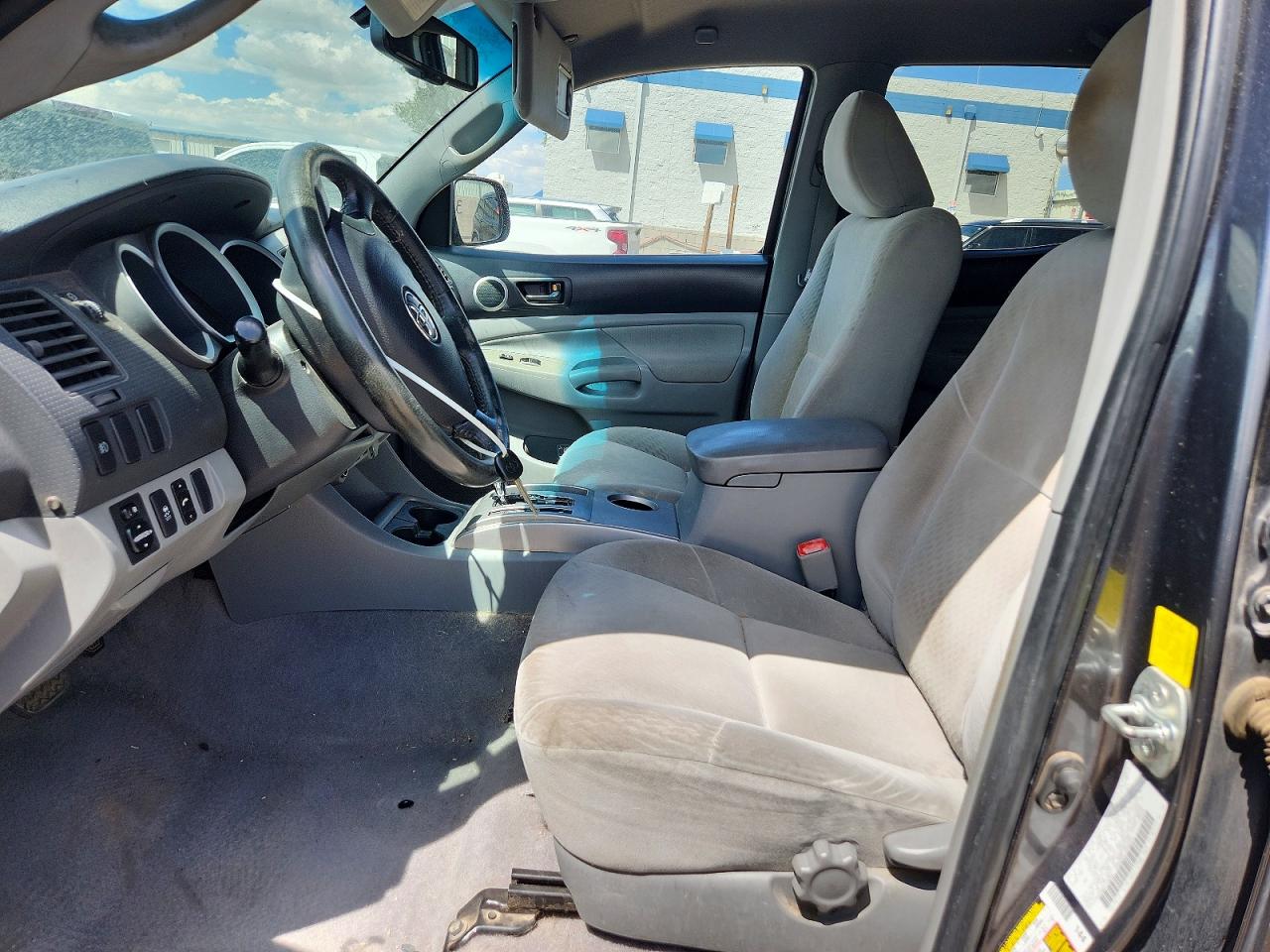 2011 Toyota Tacoma Double Cab Prerunner Серый vin: 3TMJU4GN4BM115282