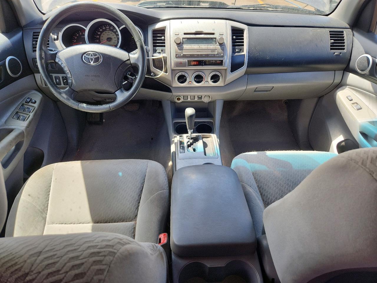 2011 Toyota Tacoma Double Cab Prerunner Серый vin: 3TMJU4GN4BM115282