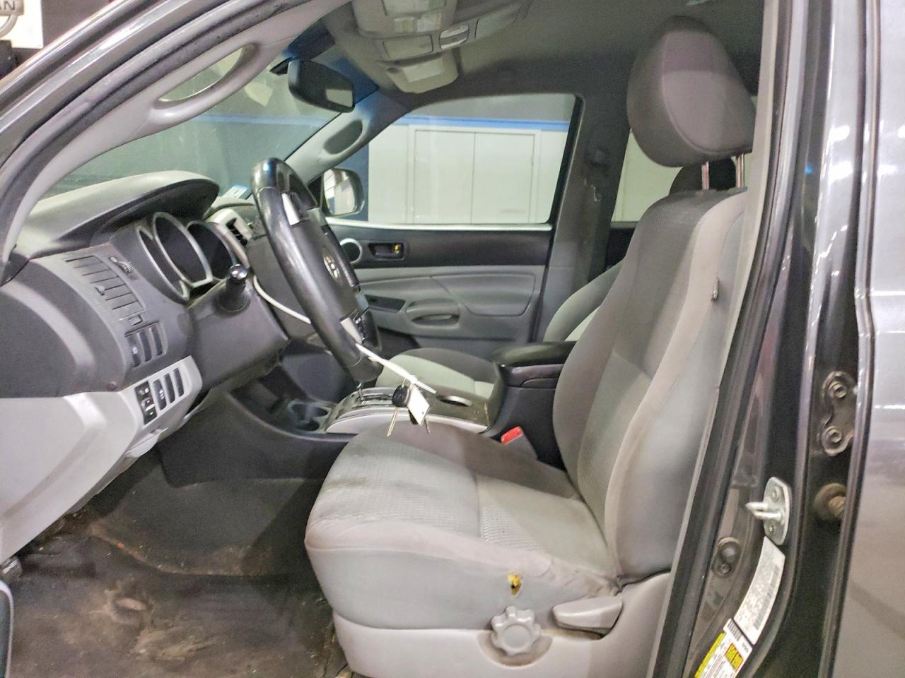 2012 Toyota Tacoma Серый vin: 3TMJU4GN4CM133542
