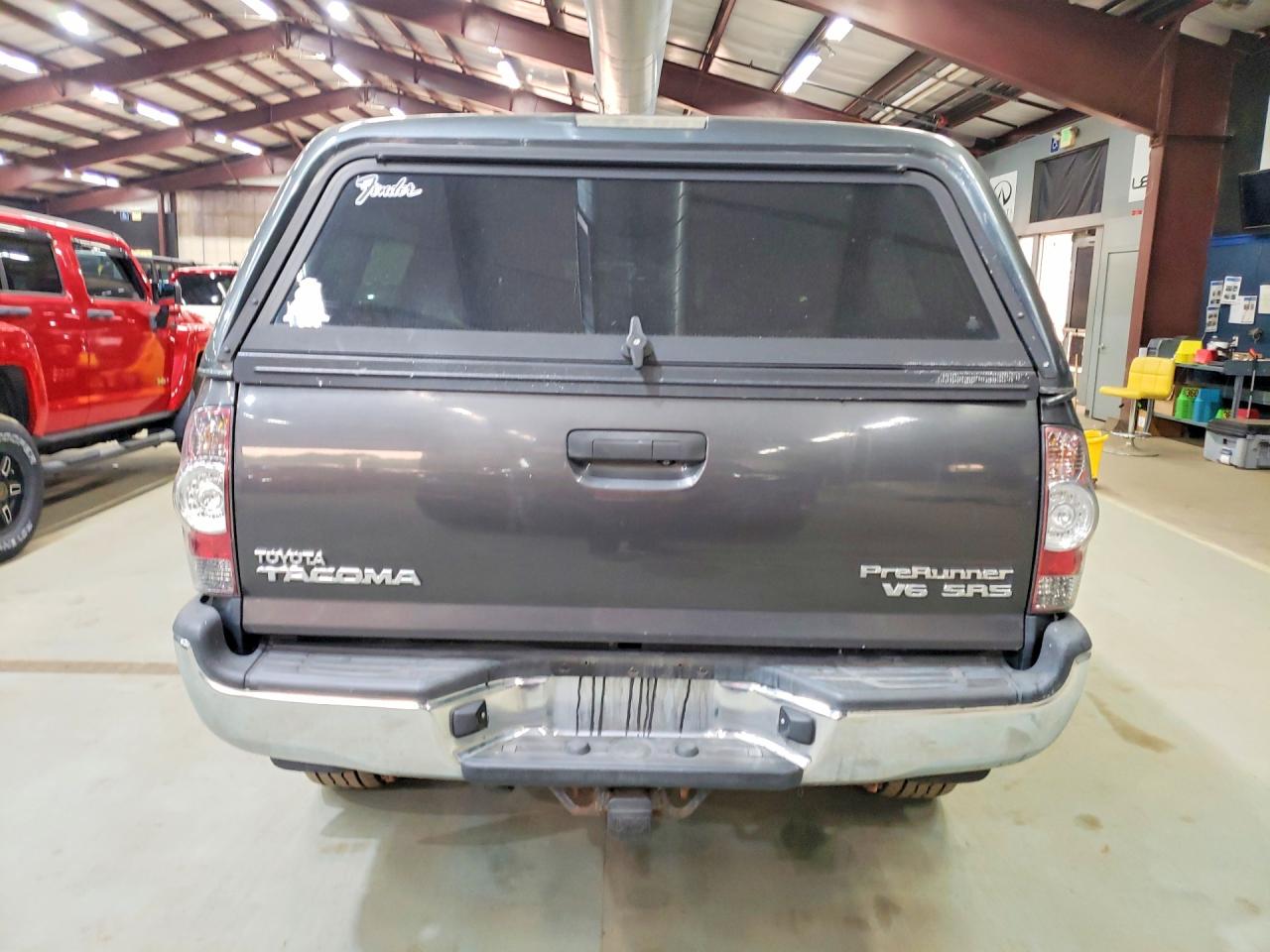 2012 Toyota Tacoma Серый vin: 3TMJU4GN4CM133542