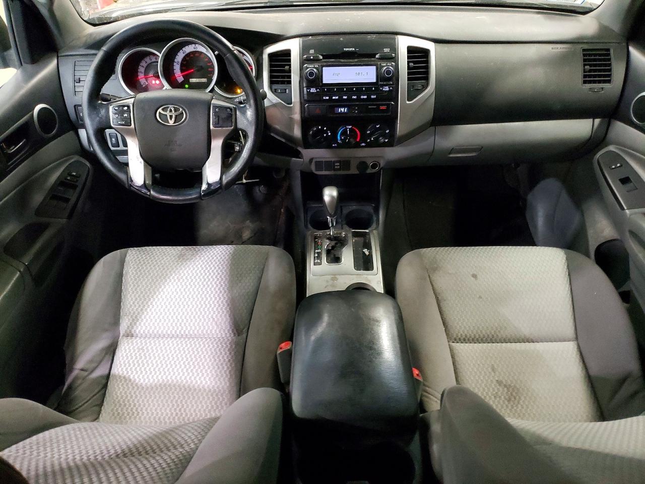 2012 Toyota Tacoma Серый vin: 3TMJU4GN4CM133542