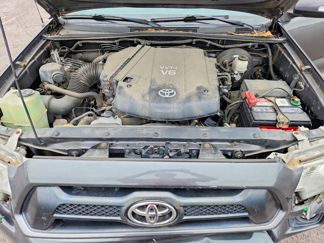 2013 Toyota Tacoma Double Cab Prerunner Charcoal vin: 3TMJU4GN4DM147569