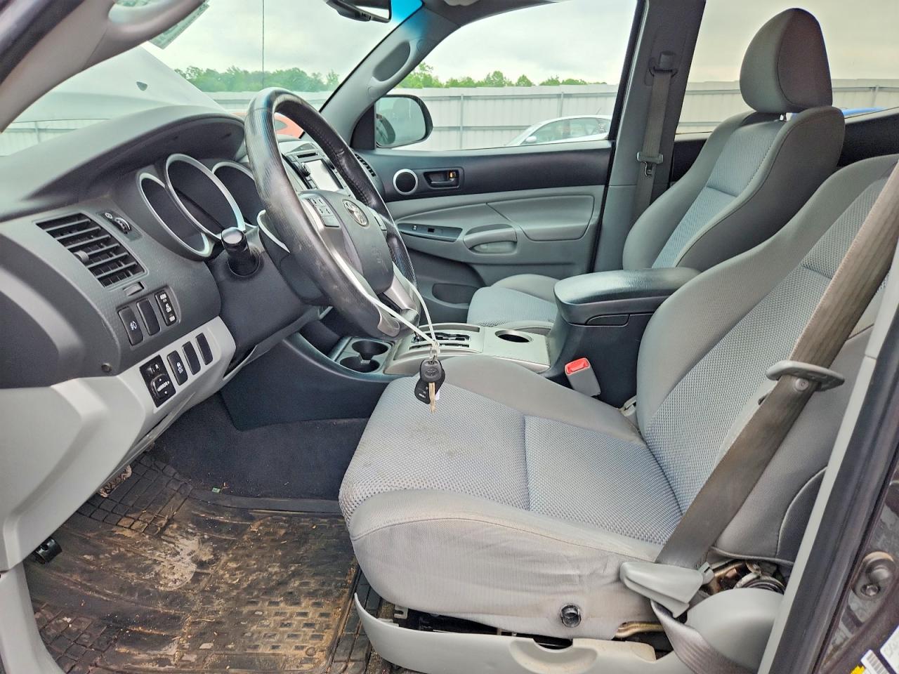 2013 Toyota Tacoma Double Cab Prerunner Charcoal vin: 3TMJU4GN4DM147569