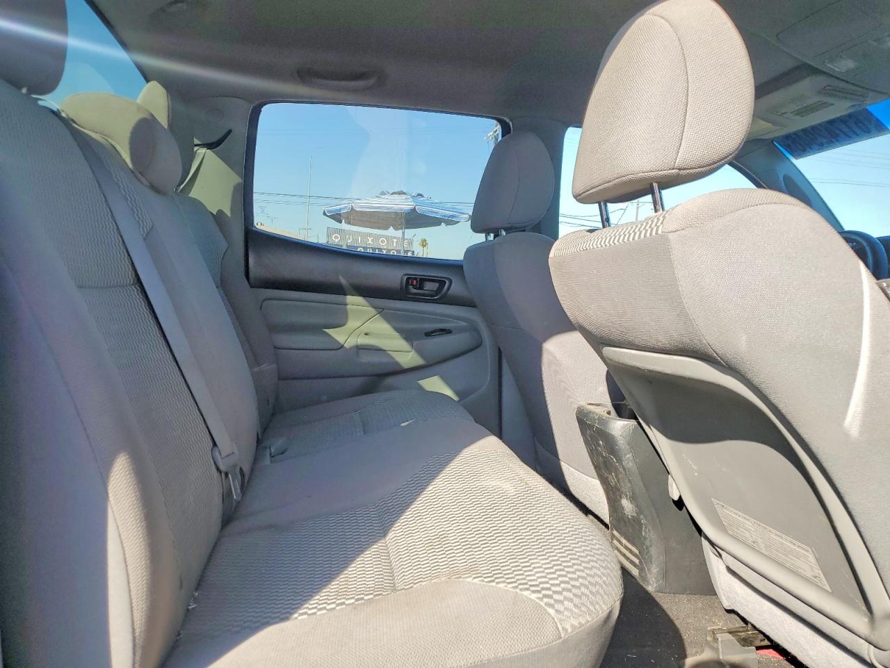 2014 Toyota Tacoma Double Cab Prerunner Gray vin: 3TMJU4GN4EM159268