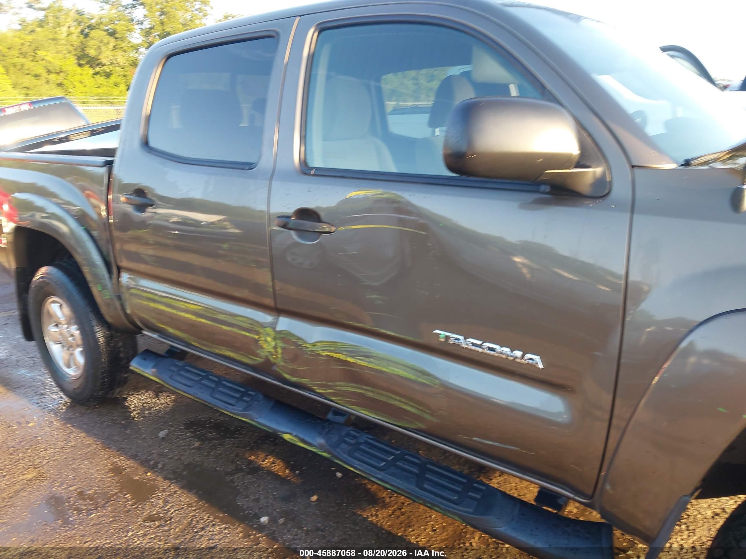 2010 Toyota Tacoma Prerunner V6 Brown vin: 3TMJU4GN5AM093971
