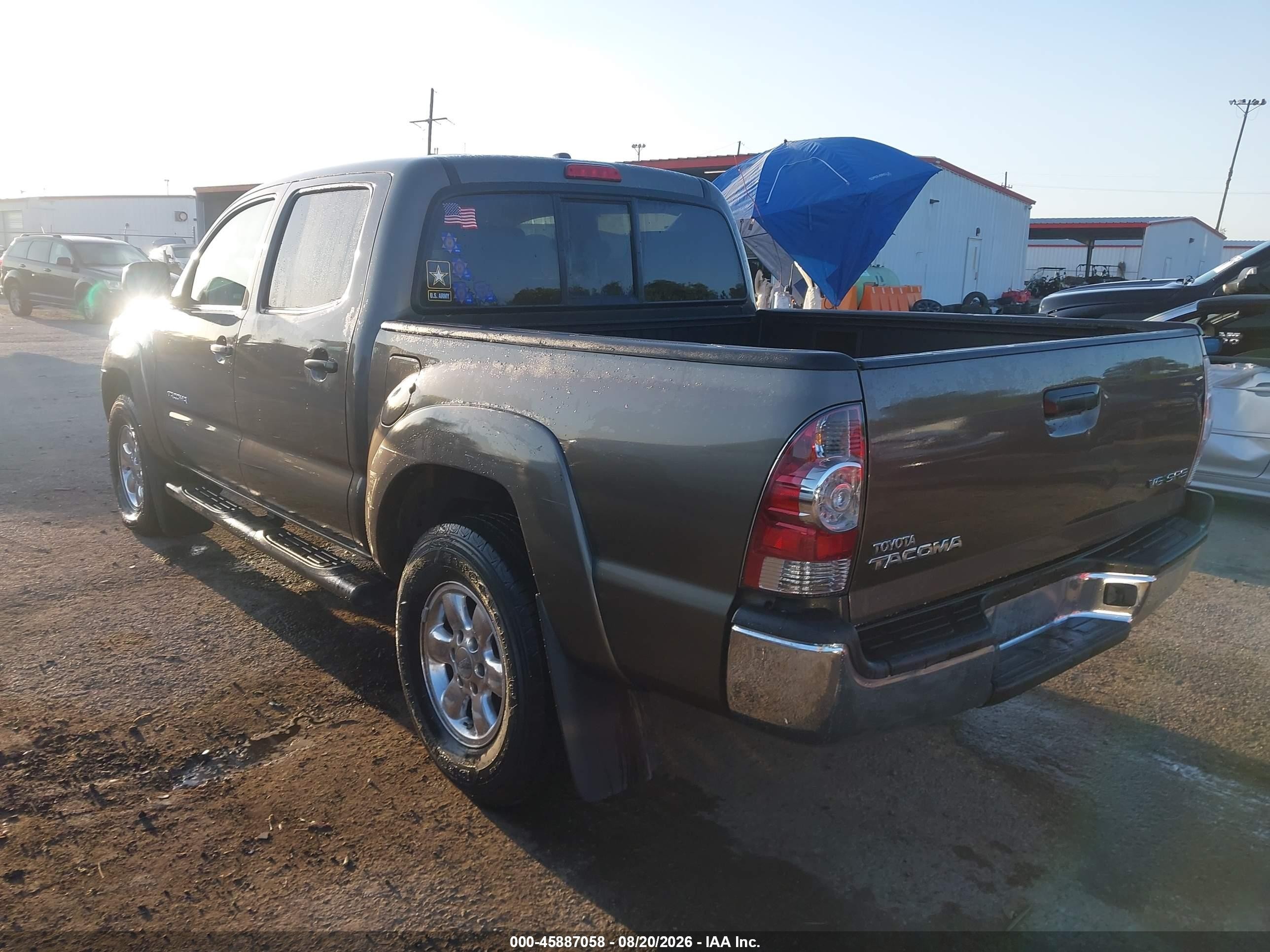 2010 Toyota Tacoma Prerunner V6 Brown vin: 3TMJU4GN5AM093971