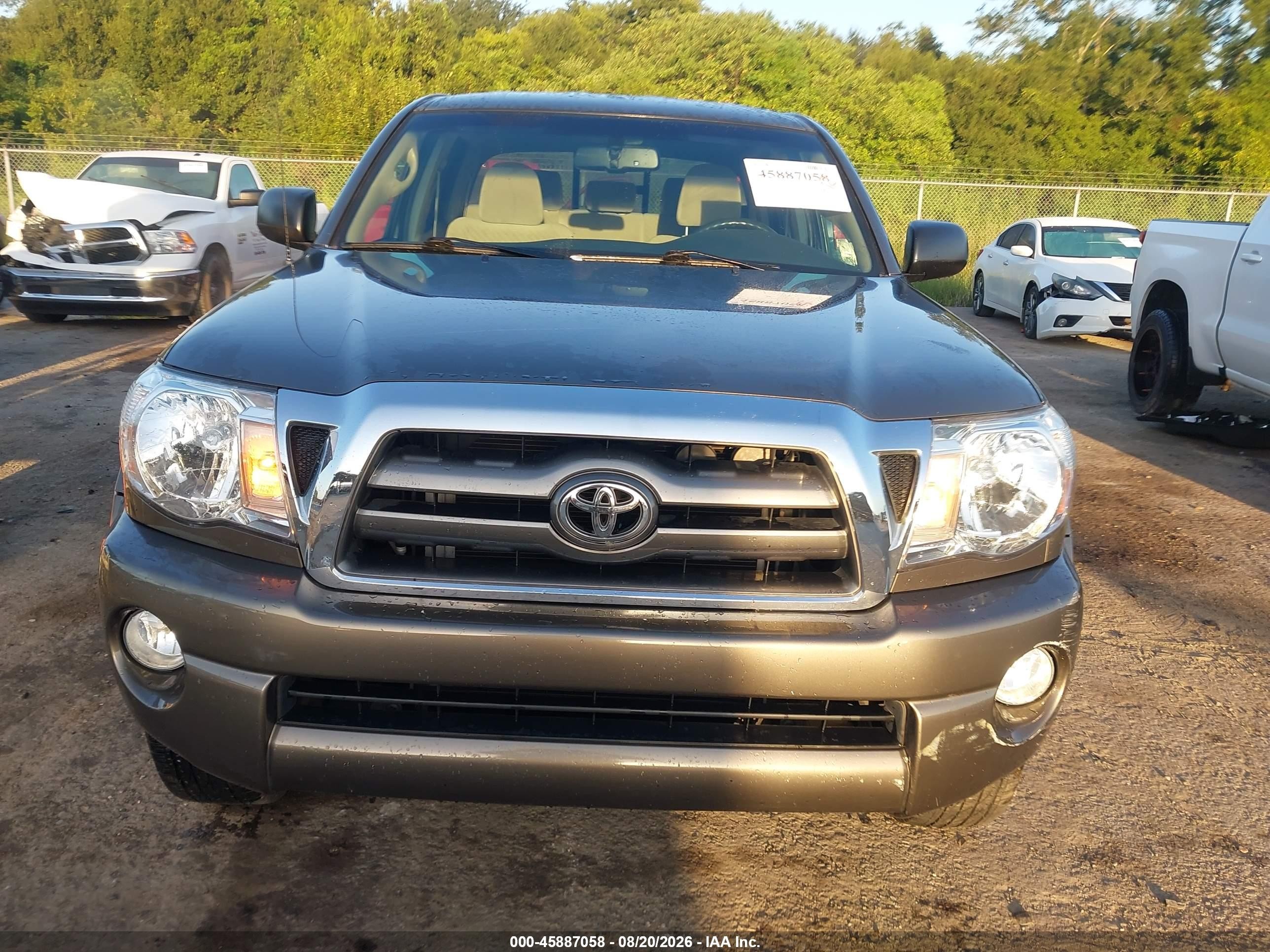 2010 Toyota Tacoma Prerunner V6 Brown vin: 3TMJU4GN5AM093971