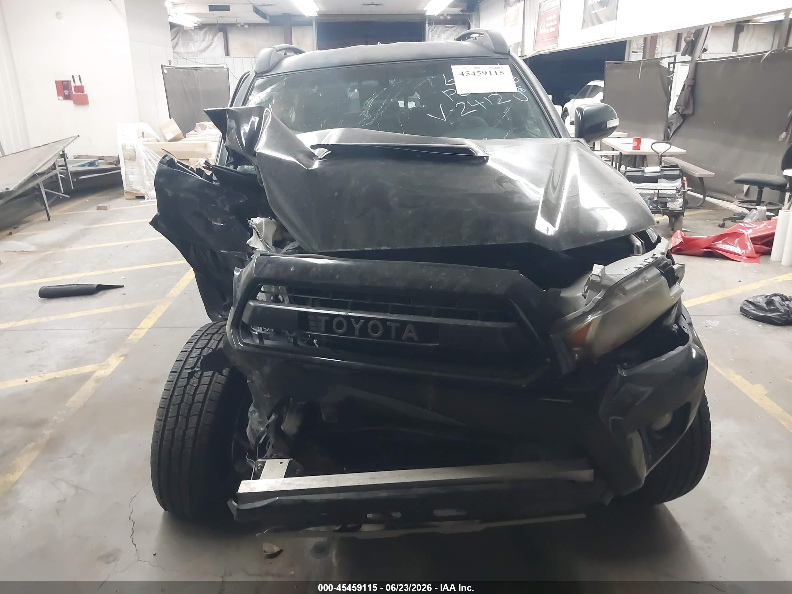 2015 Toyota Tacoma Prerunner V6 Black vin: 3TMJU4GN5FM192412