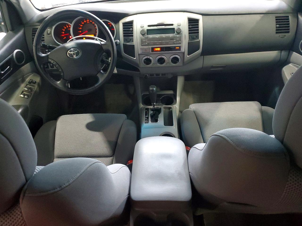 2010 Toyota Tacoma Double Cab Prerunner White vin: 3TMJU4GN6AM092215