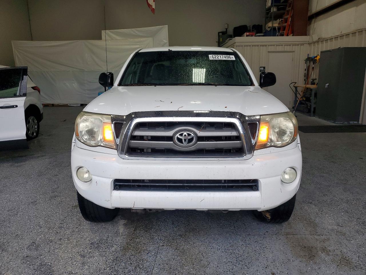 2010 Toyota Tacoma Double Cab Prerunner White vin: 3TMJU4GN6AM092215