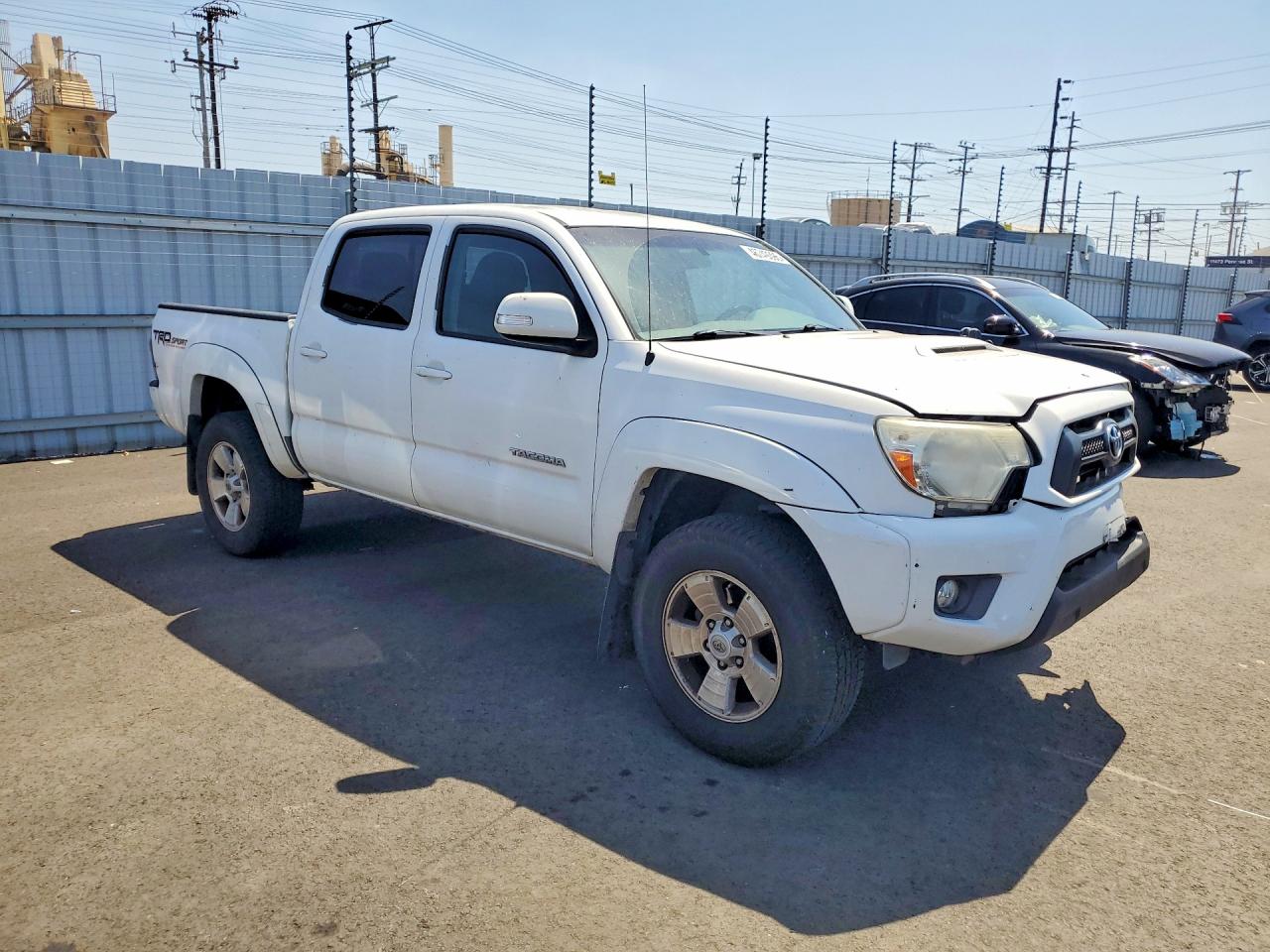 2014 Toyota Tacoma Prerunner V6 Белый vin: 3TMJU4GN6EM166562