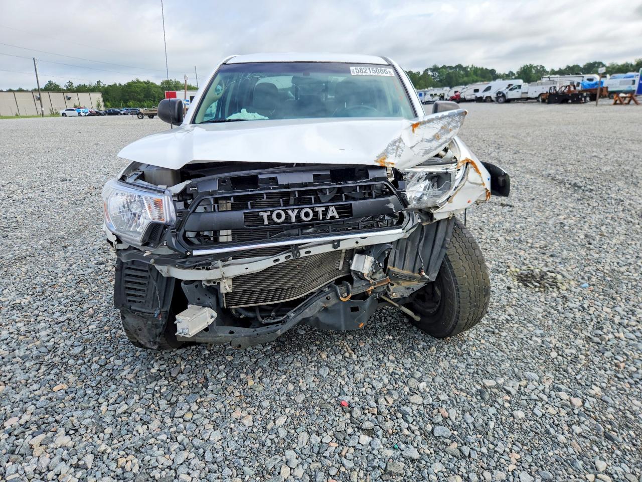 2014 Toyota Tacoma Double Cab Prerunner Белый vin: 3TMJU4GN6EM169641