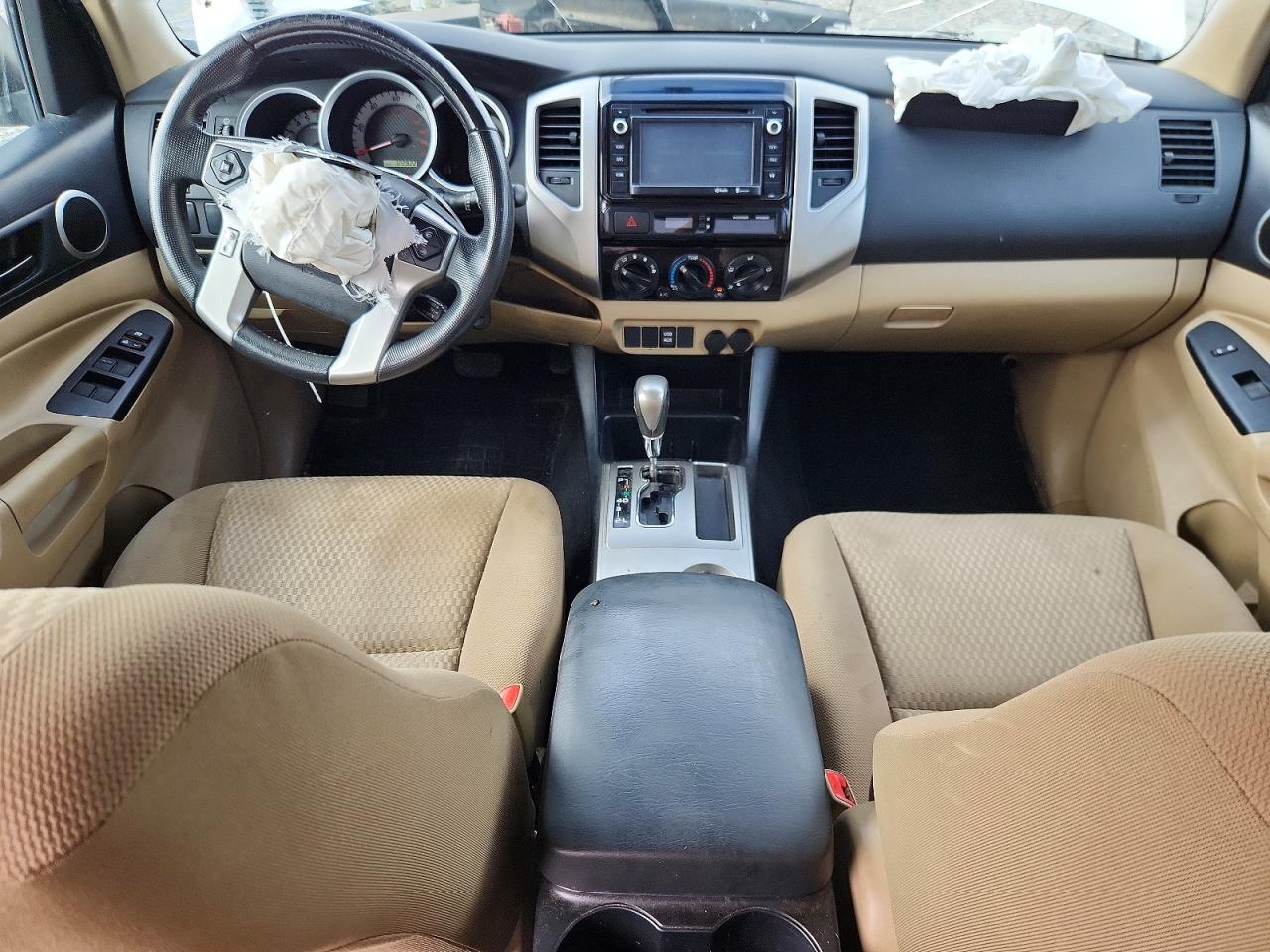 2014 Toyota Tacoma Double Cab Prerunner Белый vin: 3TMJU4GN6EM169641