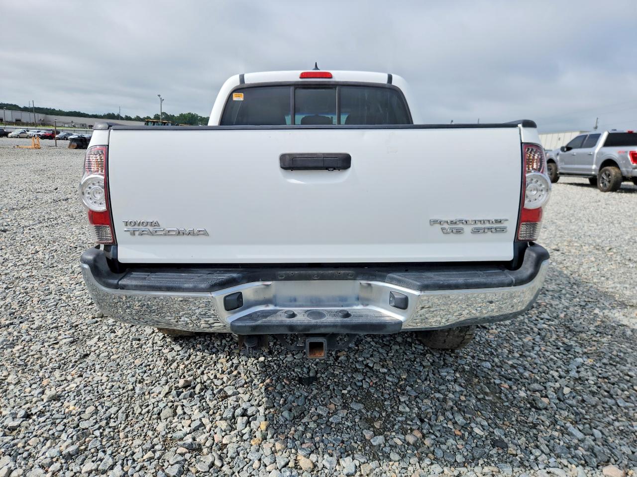 2014 Toyota Tacoma Double Cab Prerunner Белый vin: 3TMJU4GN6EM169641