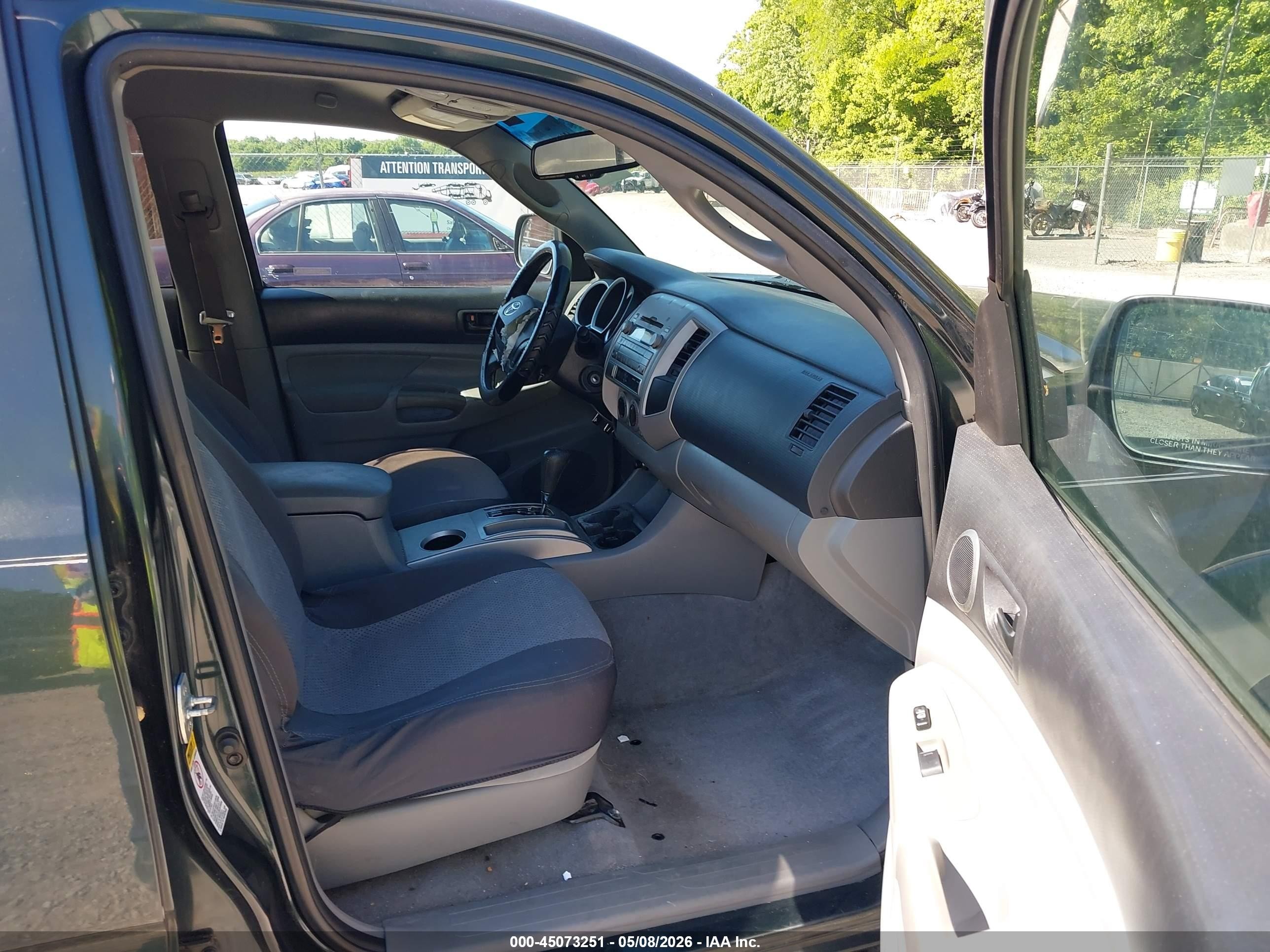 2010 Toyota Tacoma Prerunner V6 Green vin: 3TMJU4GN7AM109295
