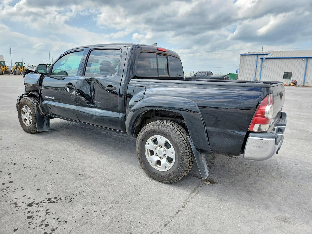 2012 Toyota Tacoma Double Cab Prerunner Black vin: 3TMJU4GN7CM134801