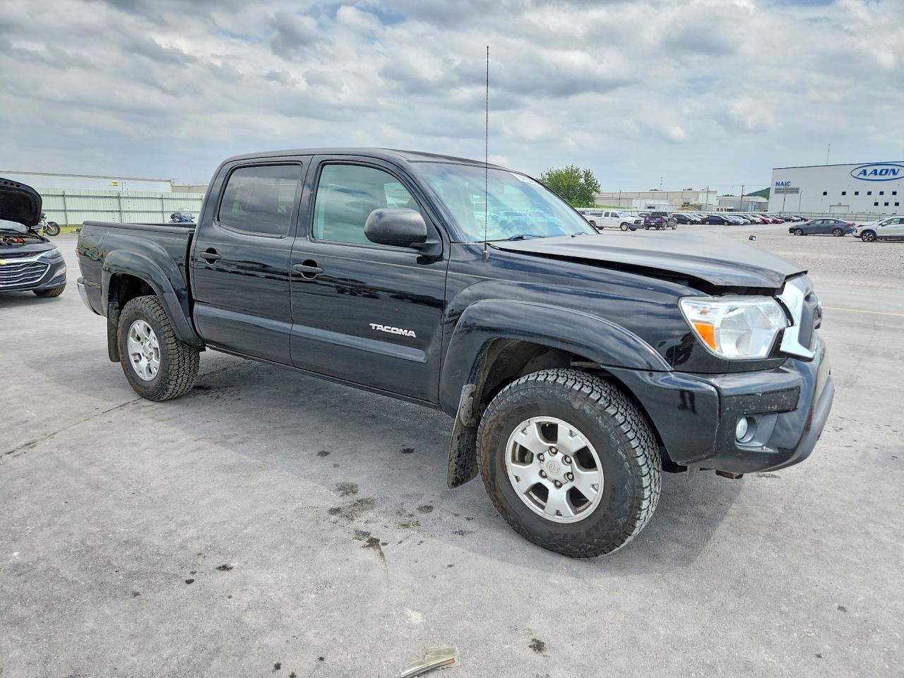 2012 Toyota Tacoma Double Cab Prerunner Black vin: 3TMJU4GN7CM134801