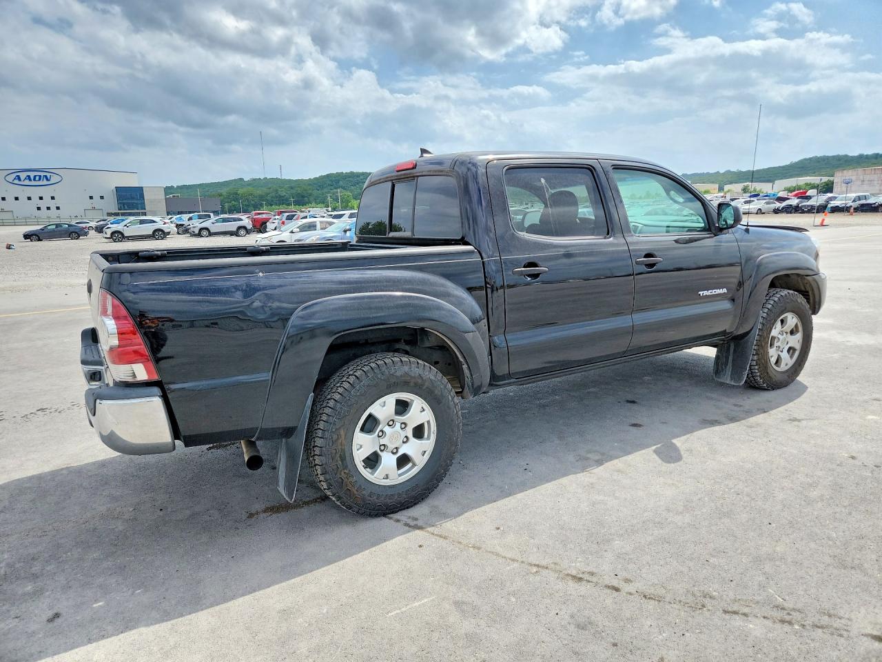 2012 Toyota Tacoma Double Cab Prerunner Black vin: 3TMJU4GN7CM134801