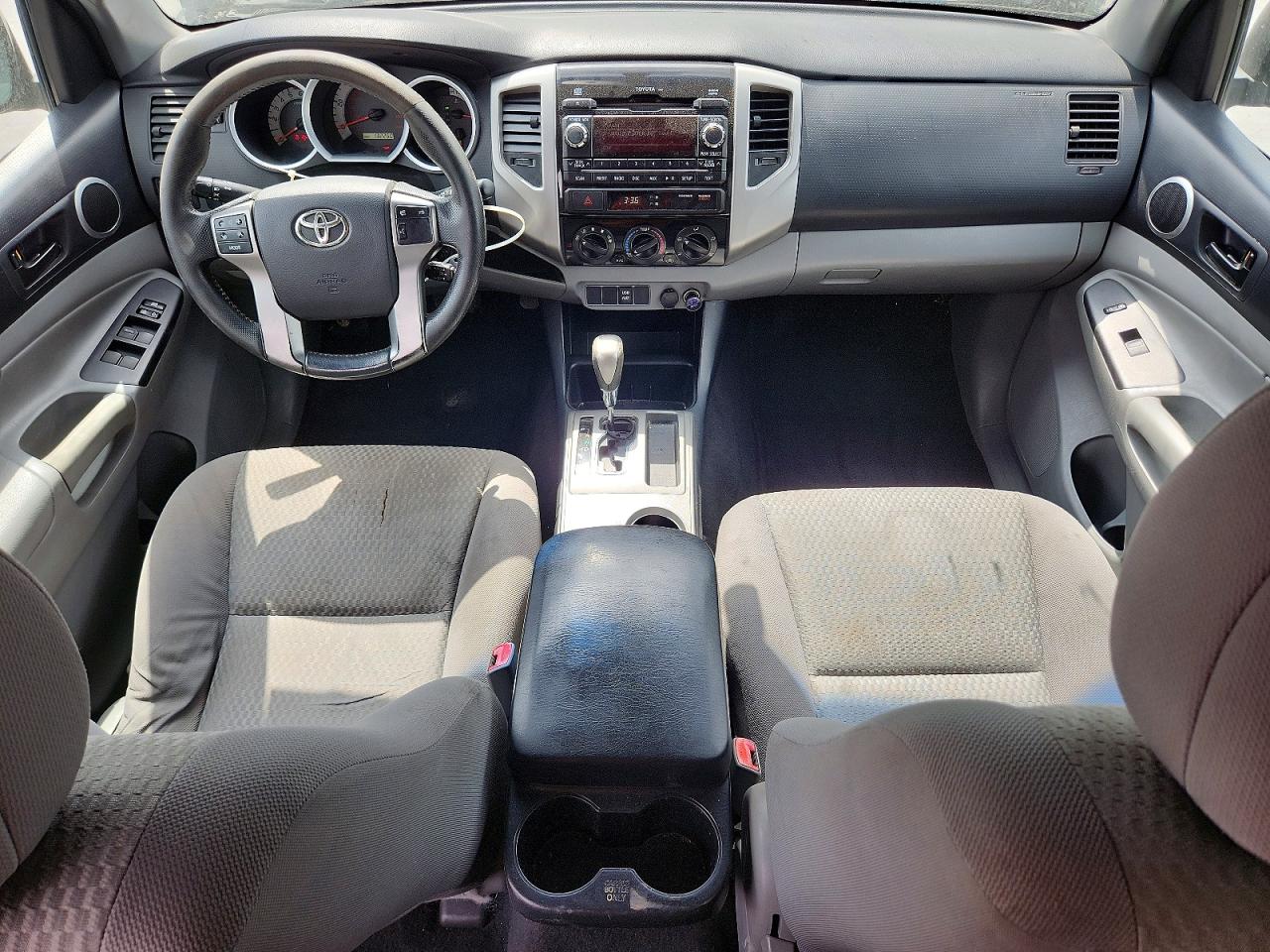 2012 Toyota Tacoma Double Cab Prerunner Black vin: 3TMJU4GN7CM134801