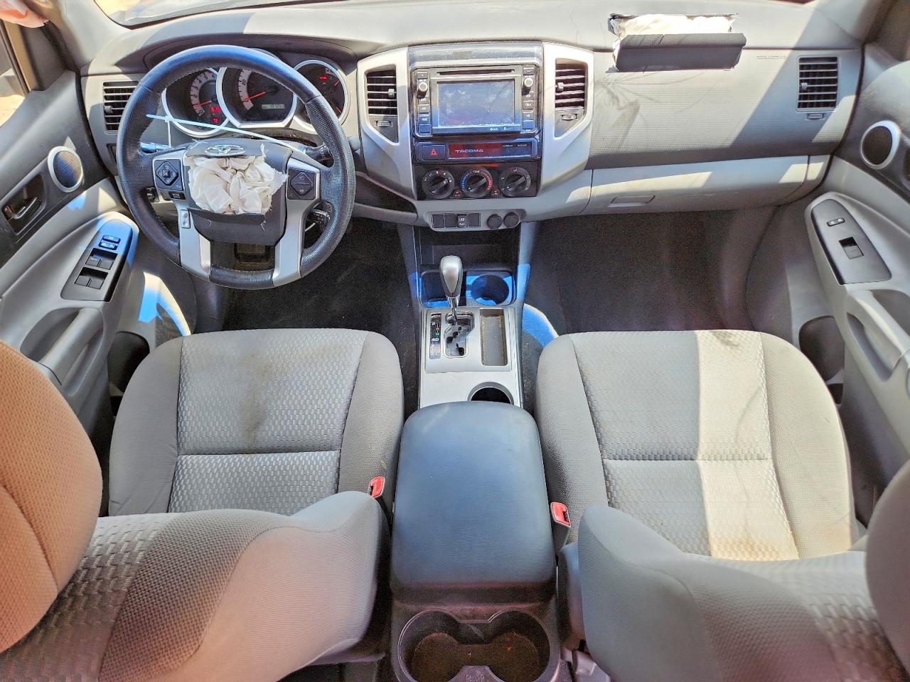 2015 Toyota Tacoma Double Cab Prerunner Gray vin: 3TMJU4GN7FM175384